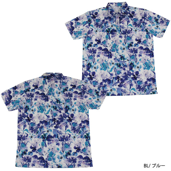 FILA GOLF セール ゴルフウェア フリージングスキン柄半袖シャツ