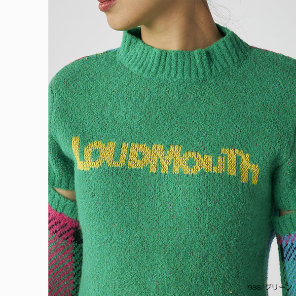LOUDMOUTH（ラウドマウスゴルフ） セール ゴルフウェア ニット 半袖