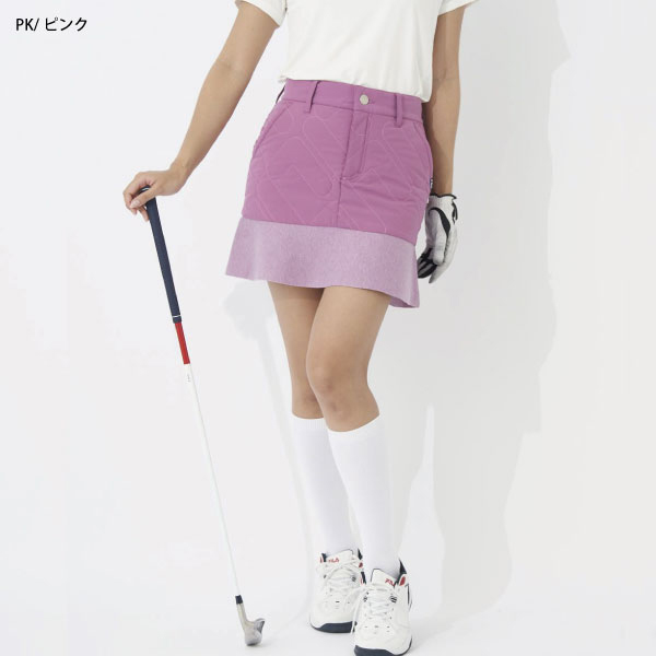 【新品未使用】Local GOLF ゴルフスカート COMONGOLF ゴルフ 裏起毛 バイカラー ゴルフスカート ゴルフ