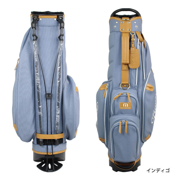 トラビスマシュー スタンドキャディバック Kappa GOLF キャディバッグ スタンドキャディバッグ TM CANVAS