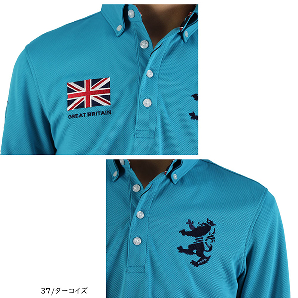 Admiral Golf セール 30％OFF アドミラル フラッグボタンダウン