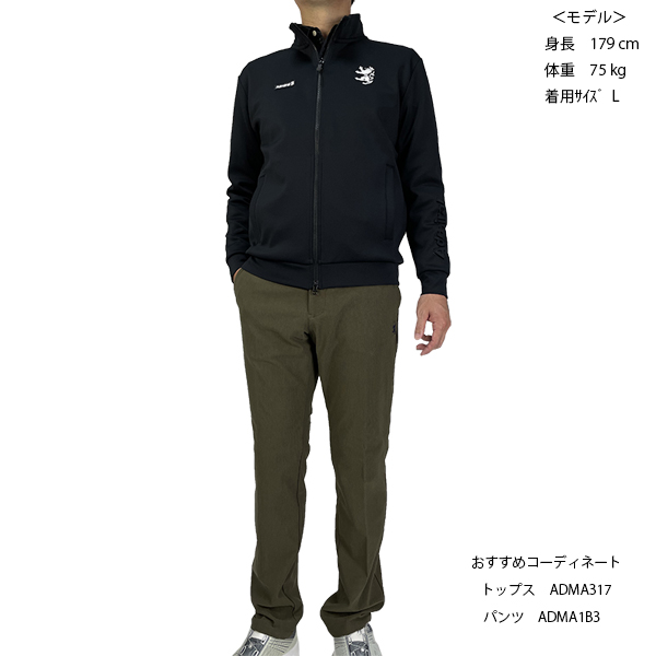 Admiral - アドミラル ウォーム ストレッチテーパードパンツ ADMA1B3 Admiral Golf セール 30％OFF アドミラルゴルフ メンズ ウォーム