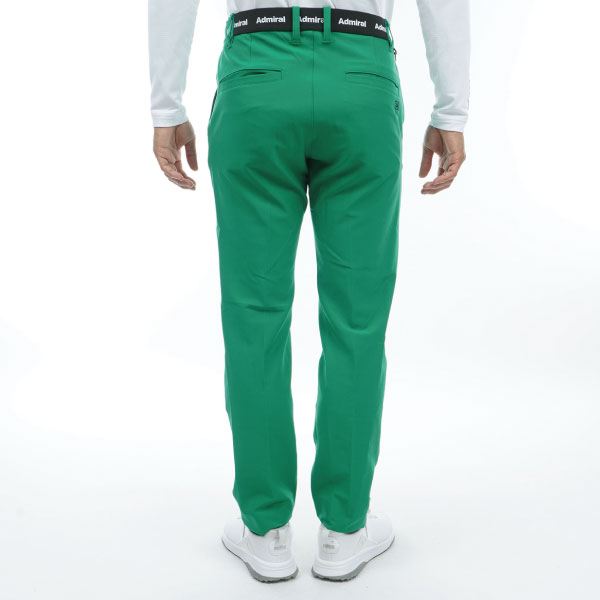 アドミラル GOLFパンツ　XL 緑　ゴルフ　Admiral サイド ロゴ 新品 Admiral Golf（アドミラルゴルフ） セール 30％OFF 裾上げ対象 ゴルフ
