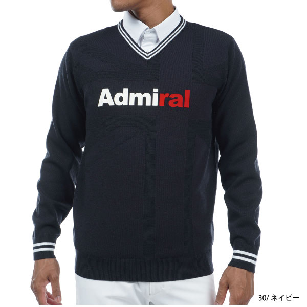 Admiral Golf セール 30％OFF ゴルフウェア ゴルフセーター V