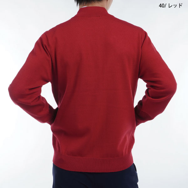 セール ゴルフウェア ゴルフジャケット アウター アドミラルゴルフ ADMA473 メンズ フラッグ フルジップ ニットジャケット 保温 大きいサイズ有 Admiral_15