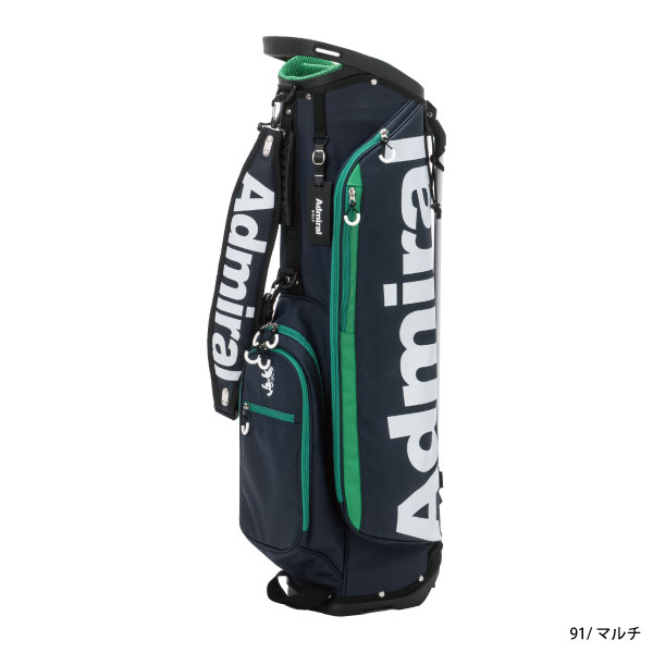 Admiral ゴルフキャディバッグ ADMGA3CA Admiral Golf キャディバッグ ゴルフバッグ アドミラルゴルフ