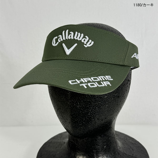 セール ゴルフバイザー サンバイザー バイザー 帽子 キャロウェイ C24990111 メンズ 24秋冬 TOUR TW VISOR 24 JM プロ着用 定番バイザー CALLAWAY callaway | Callaway | 15