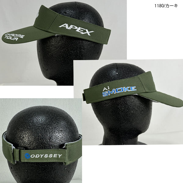 セール ゴルフバイザー サンバイザー バイザー 帽子 キャロウェイ C24990111 メンズ 24秋冬 TOUR TW VISOR 24 JM プロ着用 定番バイザー CALLAWAY callaway | Callaway | 16