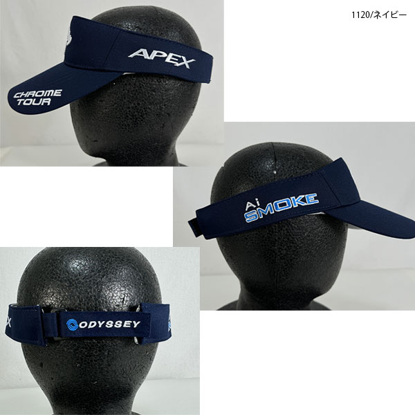 セール ゴルフバイザー サンバイザー バイザー 帽子 キャロウェイ C24990111 メンズ 24秋冬 TOUR TW VISOR 24 JM プロ着用 定番バイザー CALLAWAY callaway | Callaway | 02