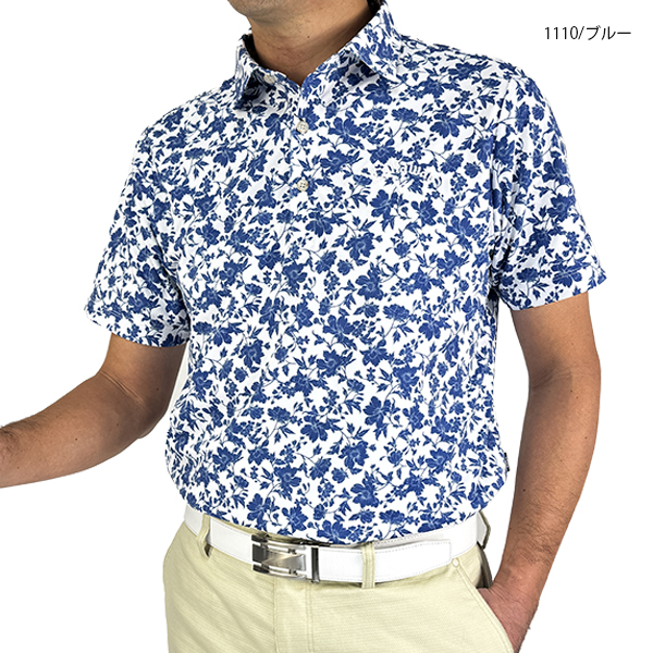 新品、未使用品　Callaway 花柄シャツ LLサイズ Callaway（キャロウェイ） セール ゴルフウェア ゴルフシャツ 半袖