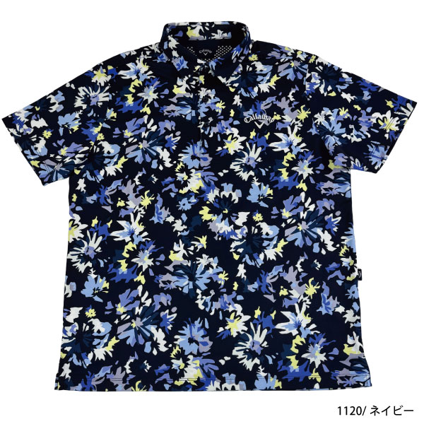 Callaway ゴルフシャツ（柄：花柄、フラワー）｜メンズウエア