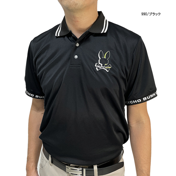 23AW ゴルフウェア ゴルフシャツ ポロシャツ サイコバニー GF230 メンズ 大きいサイズ｜golf-line｜03