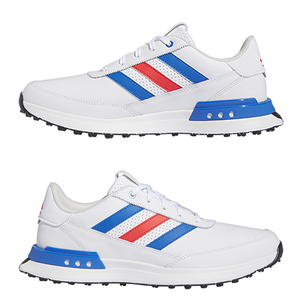新品未使用 アディダス ゴルフ S2G SL ボア 24 27.0cm 白/緑 adidas（アディダス） セール ゴルフシューズ ラバースパイクレス