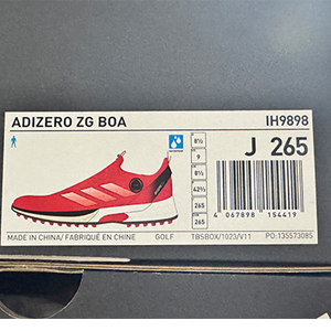 adidas（アディダス） セール ゴルフシューズ アディゼロ ゼッドジー25