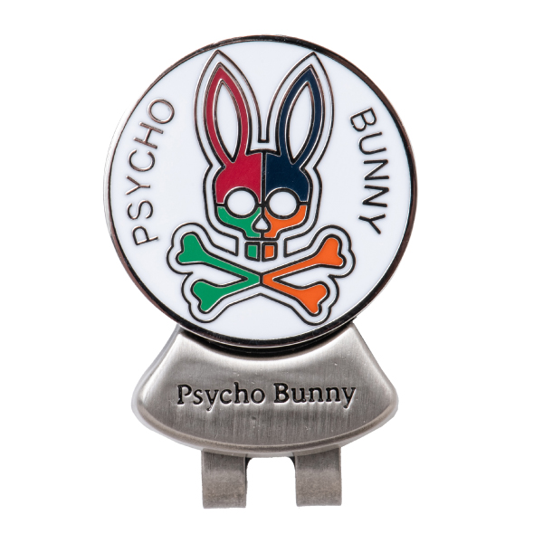 ネコポス ゴルフアクセサリー ボールマーカー N2.8  サイコバニー PBMG3FM1 23秋冬 Psycho Bunny｜golf-line｜02