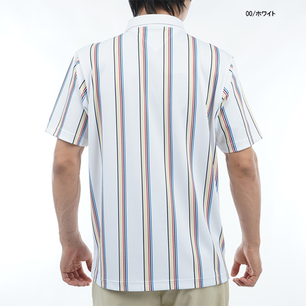 定価12,100円［トミー ヒルフィガー ゴルフ] メンズ ストライプ 半袖 TOMMY HILFIGER GOLF（トミー ヒルフィガー ゴルフ） セール ゴルフ