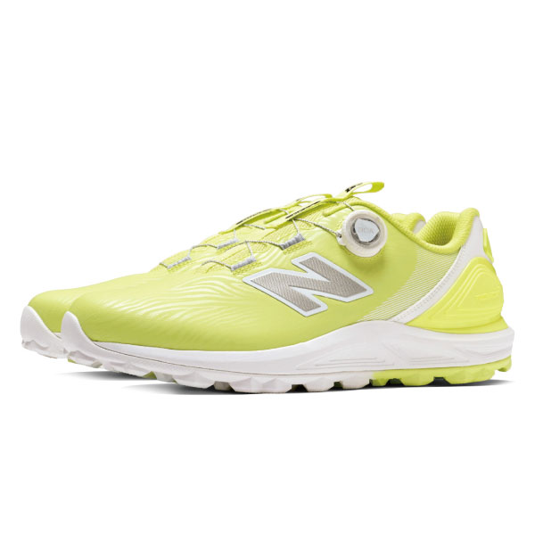 new balance ゴルフシューズ グレー/イエロー ニューバランス ゴルフシューズ レディース（ゴルフ用品）（色