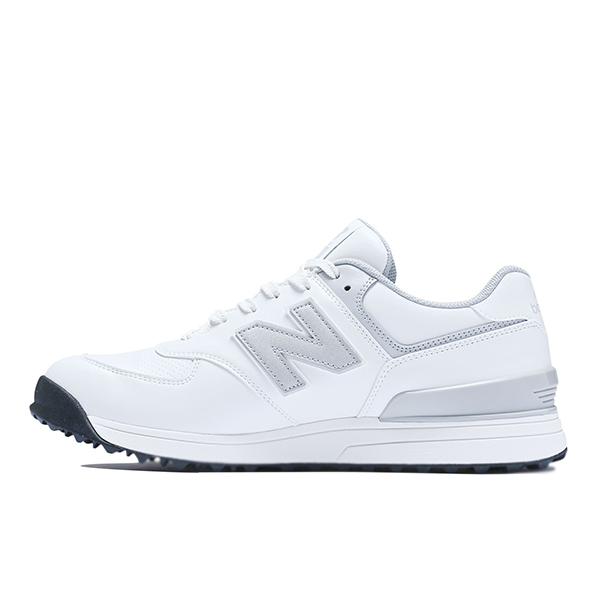 New Balance UGS574S3 ゴルフシューズ ホワイト/グレー スパイクレス 574 v3 SL UGS574S3 シューズ(【男性】シューズ