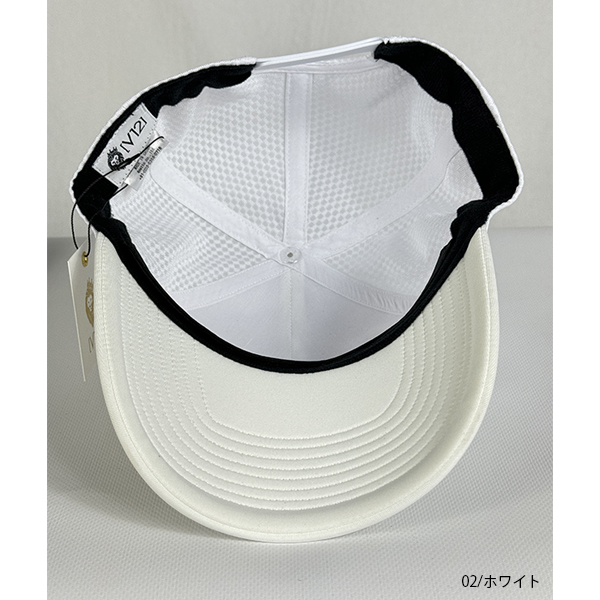 ゴルフキャップ ゴルフアクセサリー 帽子 V122410-CP01 V12 24春夏 ヴィトゥエルヴ V12 サイズ調整可能 メンズ レディース｜golf-line｜07