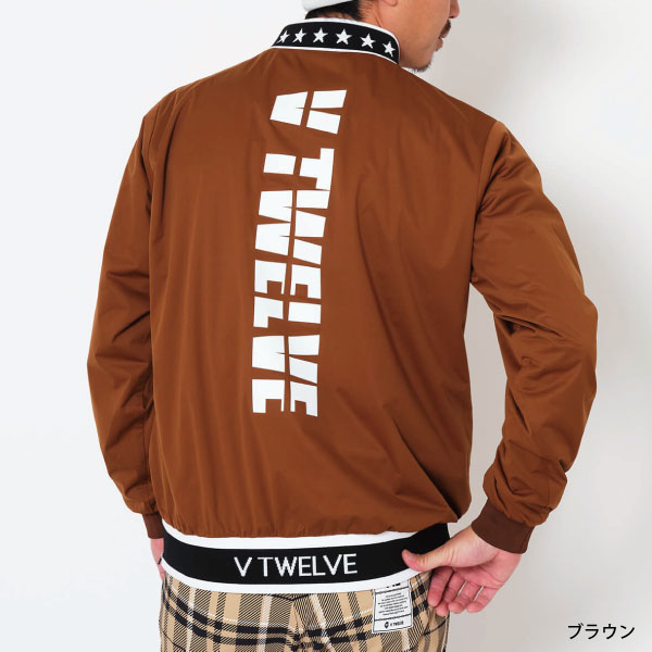 ゴルフウェア ゴルフジャケット アウター ヴィトゥエルヴ V12 V122420-JK13 STAR JAQ SNEAD  ストレッチ 撥水 防水 保温 大きいサイズ有の画像