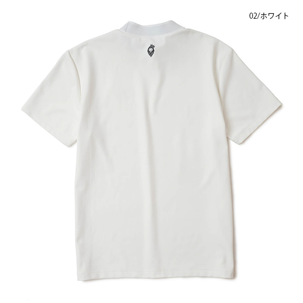 V12 ゴルフシャツ ホワイト CONVERSE MADE FOR GOLF ネコポス対象 ゴルフウェア ゴルフシャツ 半袖