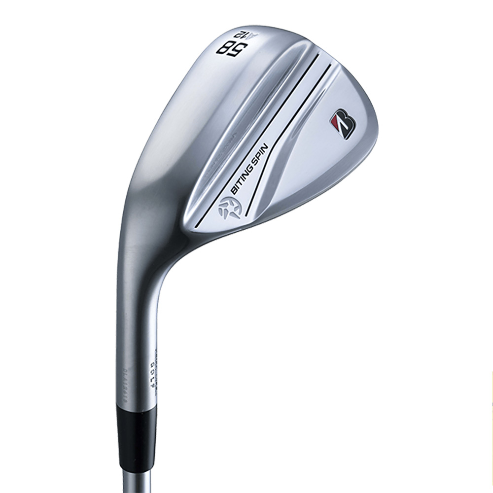BRIDGESTONE GOLF - ゴルフ野球クラブ 左ぎっちょ 2本組 ブリヂストン BITING SPIN ウエッジ カスタム RAUNE IRON i105 ラウネシャフト 特注 BS 24ひな型