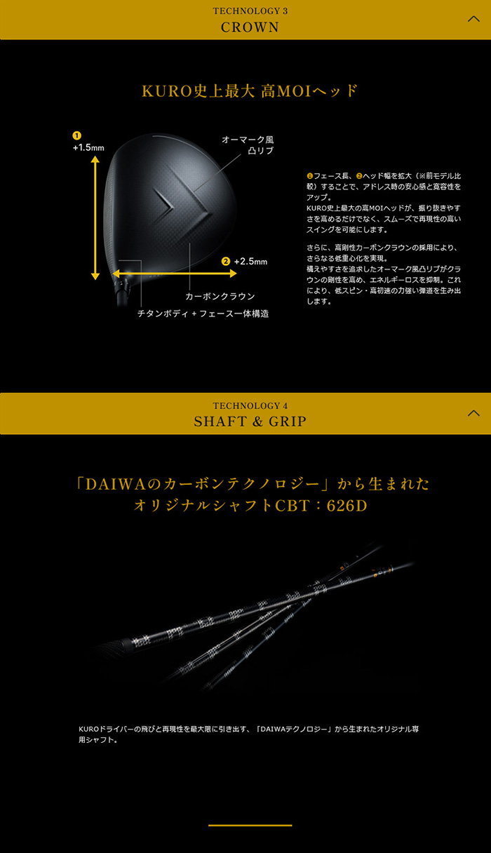 カスタム 26モデル ONOFF KURO ドライバー 24-ventus BLUE 24ヴェン