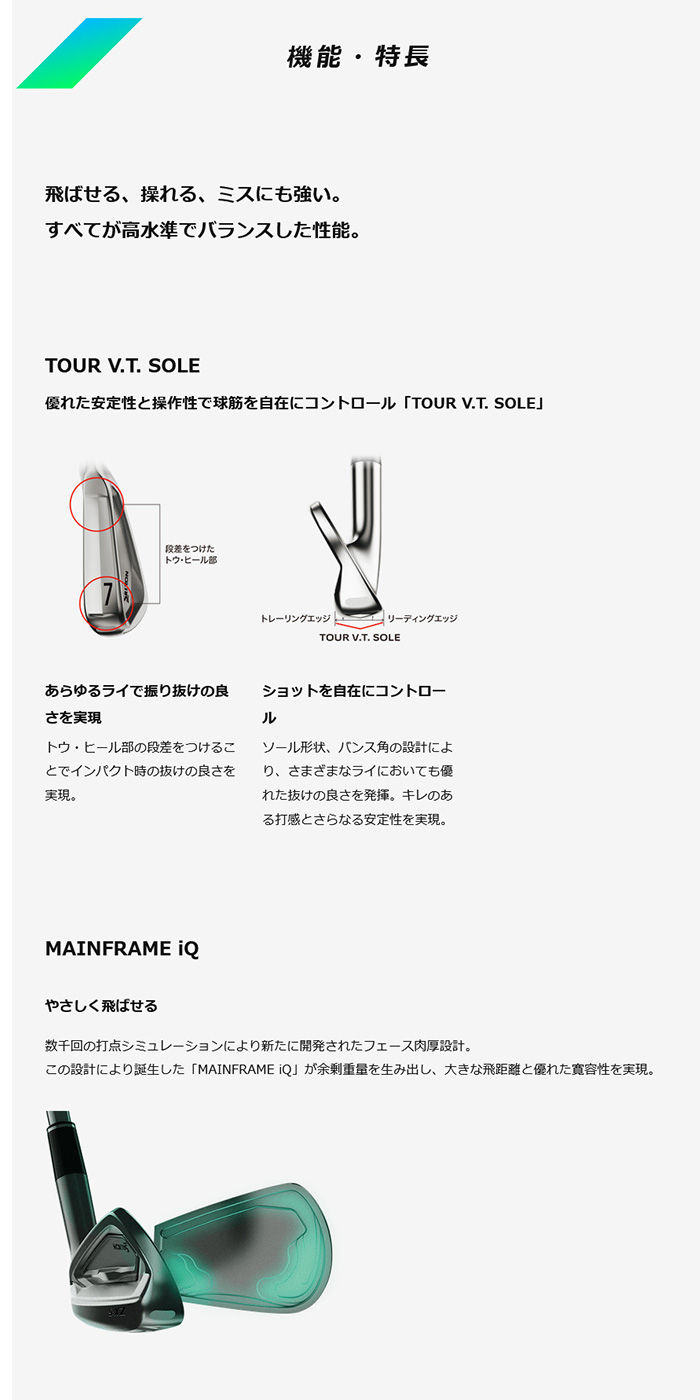 SRIXON ゴルフクラブ スリクソン Zxi5 アイアンセット ダイナミック