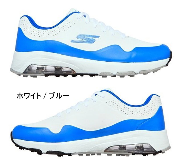 スケッチャーズ メンズ ゴルフシューズ  スパイクレス ゴーゴルフ スケッチ エアー ドス GO GOLF Skech Air Dos 214015 2E 幅狭 2022年モデル SKECHERS