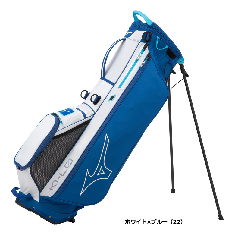 ミズノ ゴルフ K1-LO スタンド キャディバッグ 5LJC2228 軽量 9.0型 2022年モデル