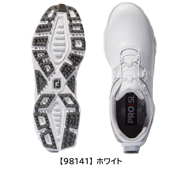 今だけ特別価格！フットジョイ ゴルフシューズ レディース プロ エスエル ボア 98142 98141 PRO/SL WOMENS boa 2023年継続モデル FJ FOOTJOY