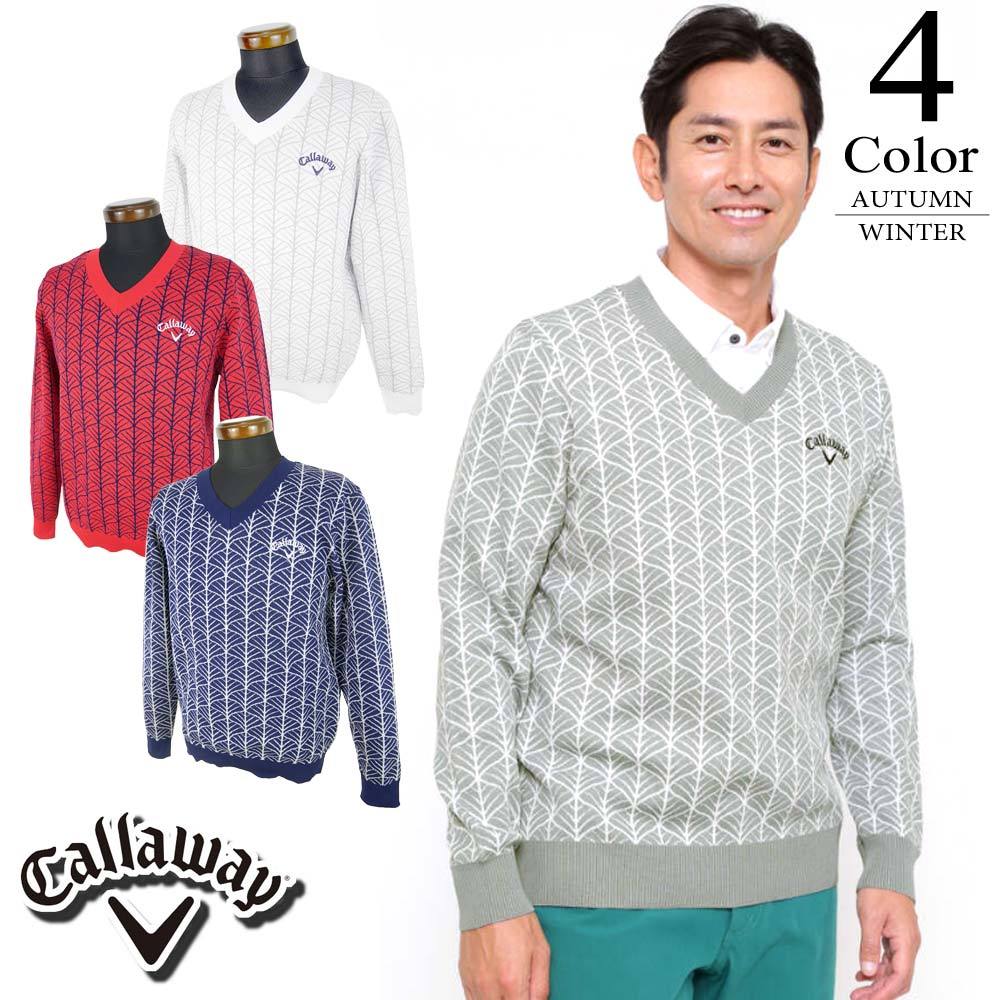 キャロウェイ Callaway ゴルフウェア Vネックニット （M/L/LL/3L寸：メンズ） 2020秋冬新作モデル SALE  241-0218504 :su-241-021850424:ゴルフショップSUEHIRO - 通販 - Yahoo!ショッピング