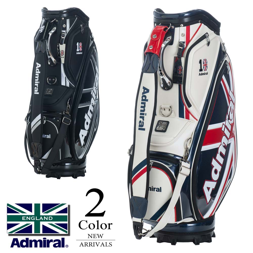 キャップ付き アドミラルゴルフ Admiral GOLF ゴルフ キャディバッグ