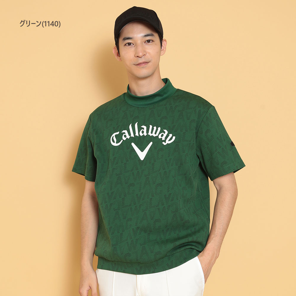 joker ゴルフウェア セットアップ 半袖モックネック Tシャツ