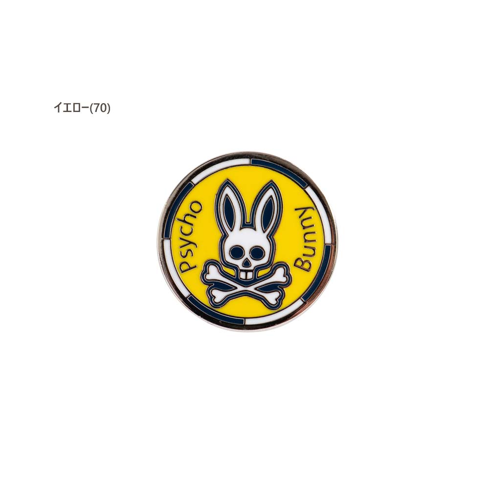 サックスバーYahoo 店サイコバニー ゴルフ リバーシブル Bunny ウサギ ブランド Psycho ゴルフマーカー ボールマーカーPBMG2SM2