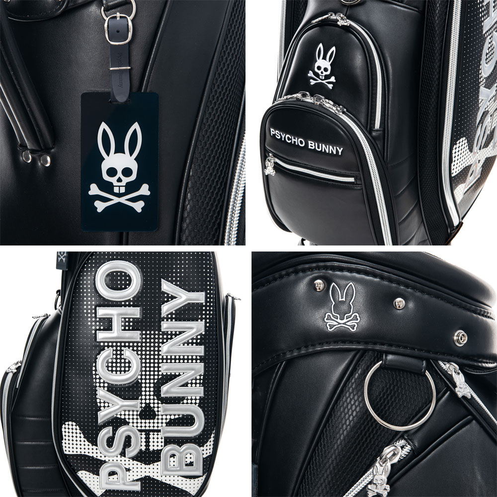 Psycho Bunny P10倍 サイコバニー ゴルフ カート キャディバッグ