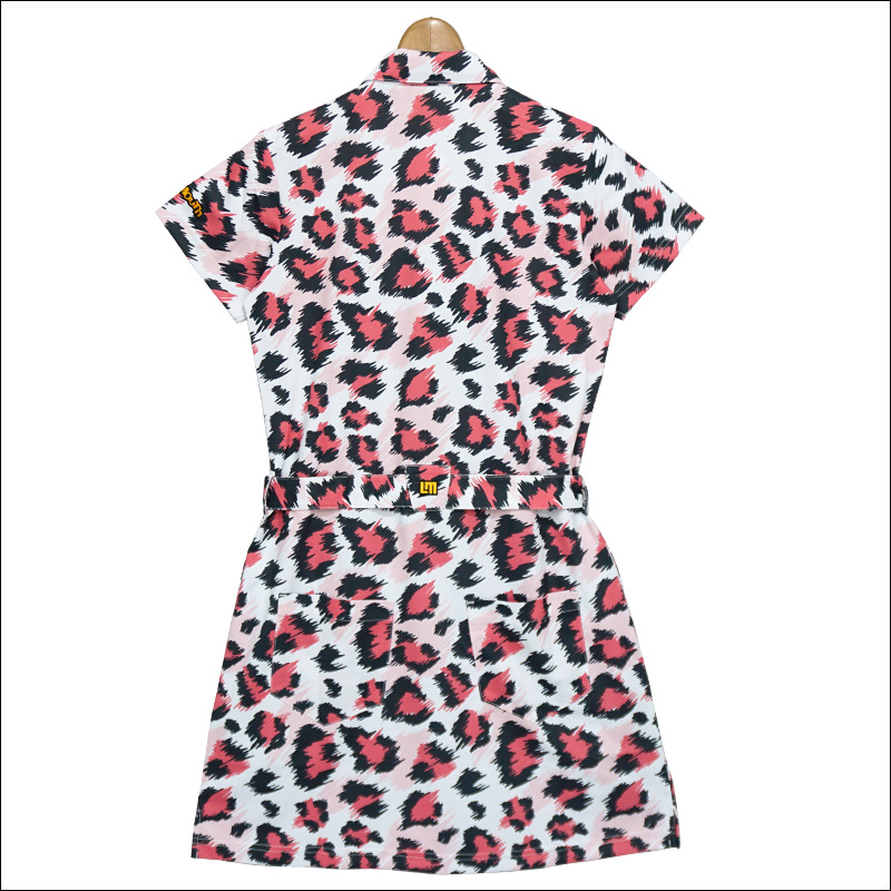 お気にいる 日本規格 ラウドマウス 21 レディース 半袖 ワンピース 吸汗速乾 Uv Cut 275 ピンクレオパード 21ss Loudmouth ゴルフウェア ゴルフワンピ Mar3 正規激安 Artmedia Ba