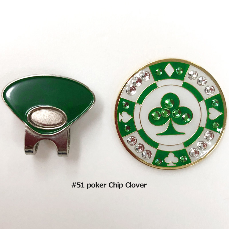 SALE メール便発送 Navika ナビカ クリスタル クリップ＆マーカー #51 Poker Chip Clover 19SS クリップマーカー  ボールマーカー グリーン クローバー :nvacnccm-51-spsl:サードウェイブ ゴルフスポーツ - 通販 - Yahoo!ショッピング