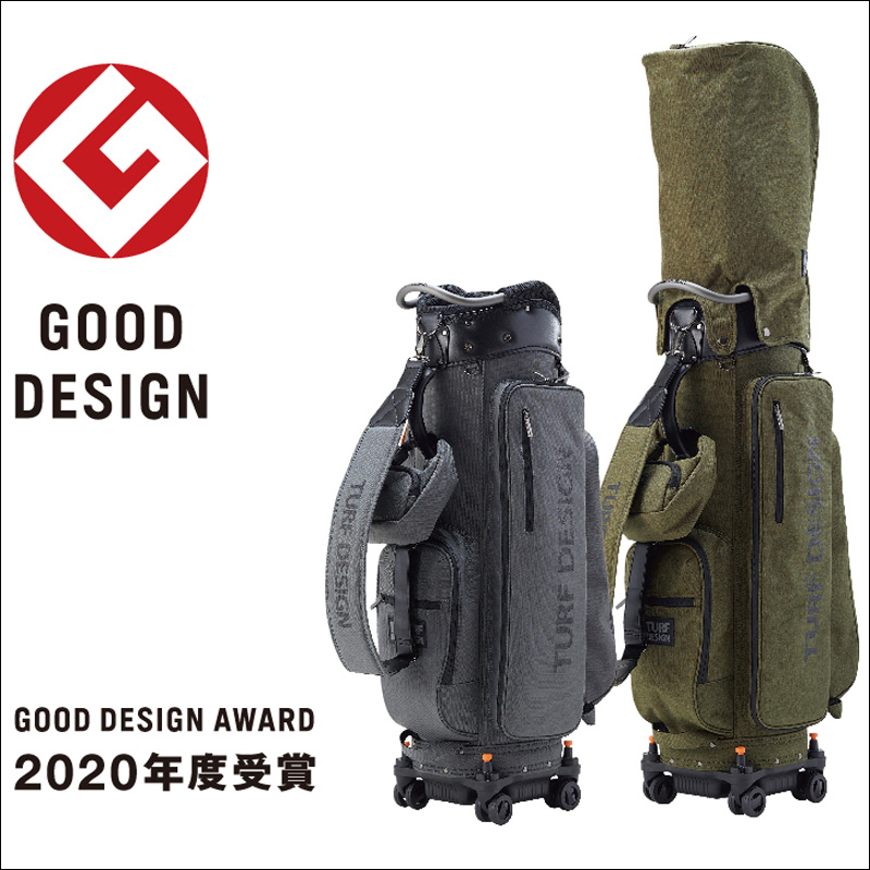 TURF DESIGN ターフデザイン 9.5型 キャディバッグ Roller