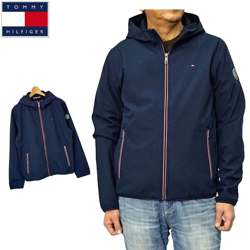 TOMMY HILFIGER トミーヒルフィガー メンズ フルジップ フーデッド