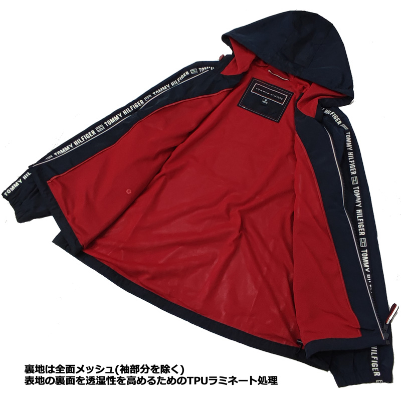 トミーヒルフィガー レディース ジャケット フード付き フルジップ サイドテープ 透湿 53233 TOMMY HILFIGER ブルゾン  ウインドブレーカー パーカー フーディー : towrn53233 : サードウェイブ ゴルフ&スポーツ - 通販 - Yahoo!ショッピング