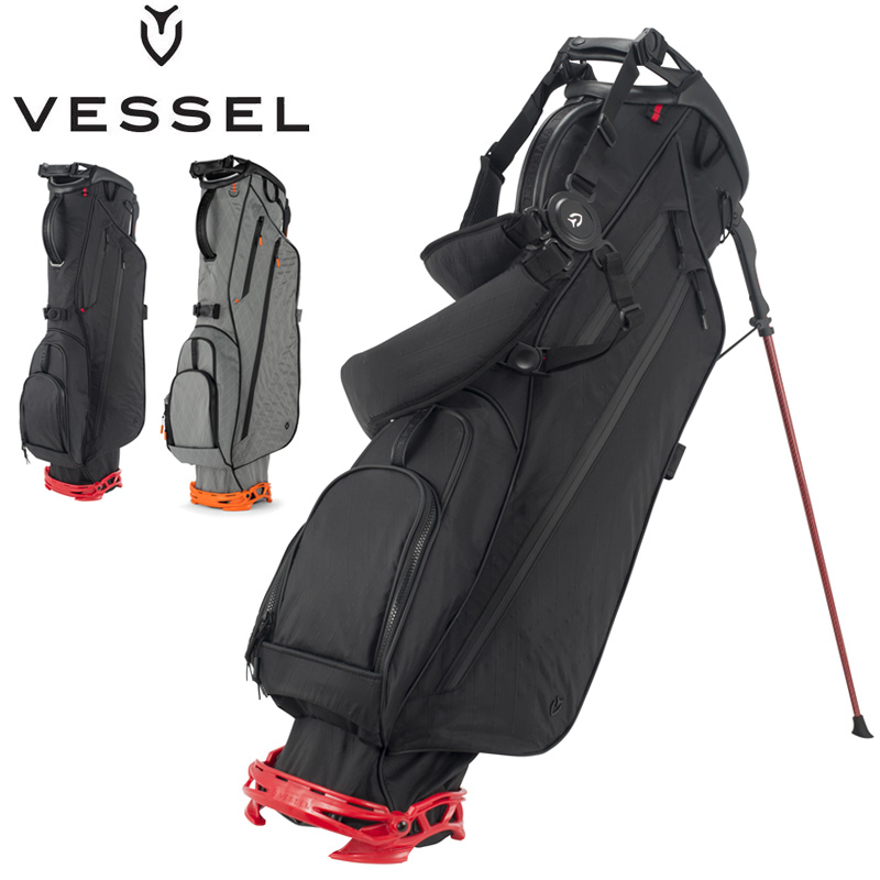 VESSEL ベゼル 7.5型 スタンドバッグ 軽量 4点式ダブルストラップ