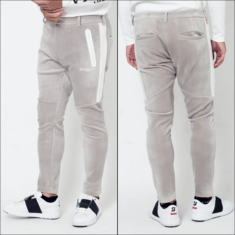 V12 ゴルフ LEONコラボ メンズ ロングパンツ V20 PANTS V122121-PN10 ヴィ・トゥエルヴ 1WF2 ゴルフウェア ボトムス  GOLF OCT1