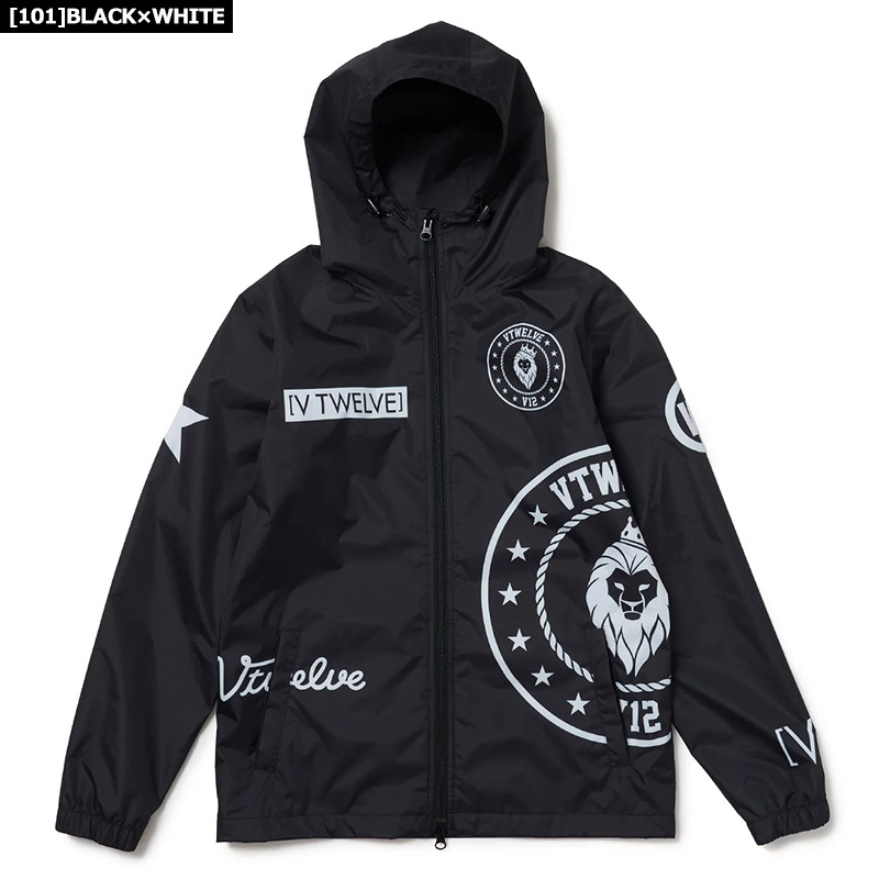 V12 ゴルフ レディース 長袖 ナイロン ジャケット RACING JKT 