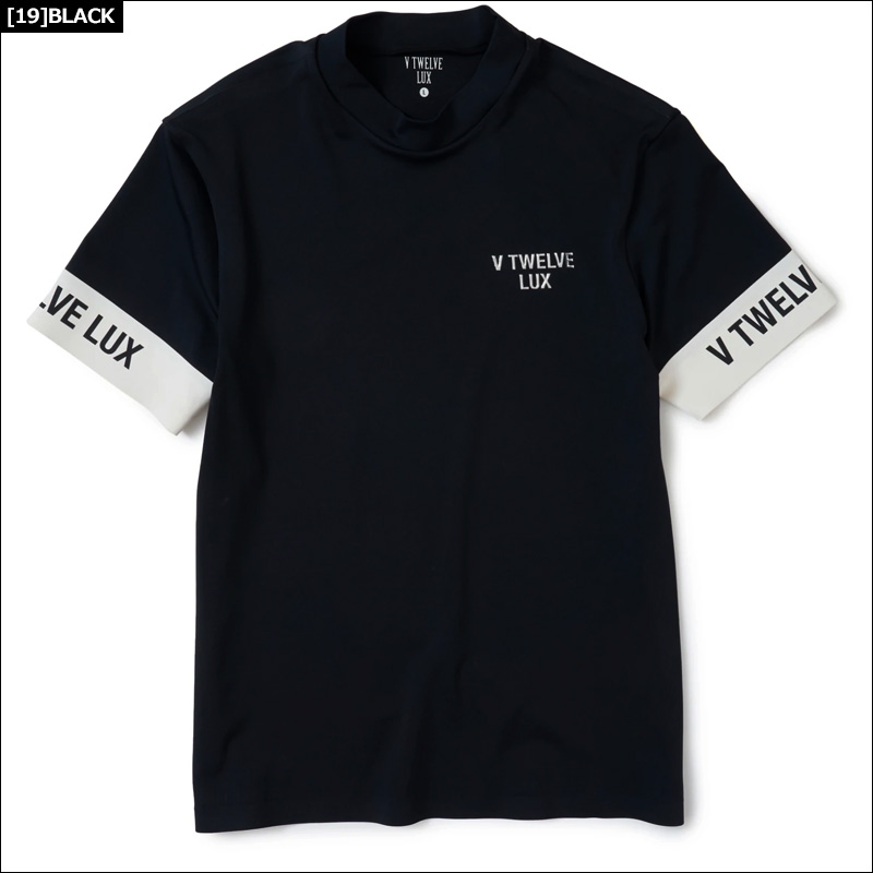 ヴィトゥエルヴ ロゴ総柄 ゴルフ セットアップ 黒 LX ALL LETTER ヴィトゥエルヴ ロゴ総柄 ゴルフ セットアップ 黒 LX ALL LETTER