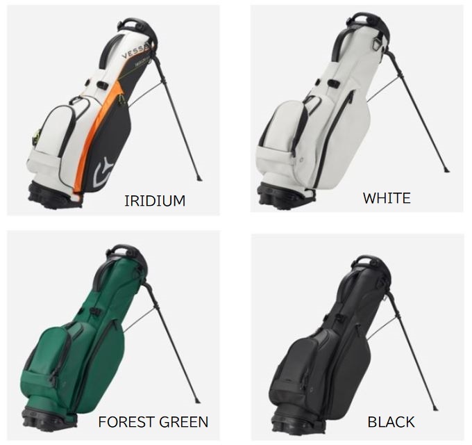 VESSELヴェゼル VLX スタンドキャディバッグ dショッピング |ヴェゼル VESSEL VLX スタンドキャディバッグ グリーン