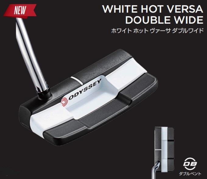 ゴルフ パター オデッセイ ホワイト ホット ヴァーサ ダブルワイド