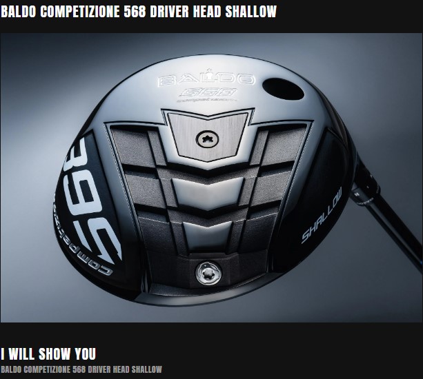 BALDO（バルド） コンペチオーネ COMPETIZIONE 568 DRIVER HEAD