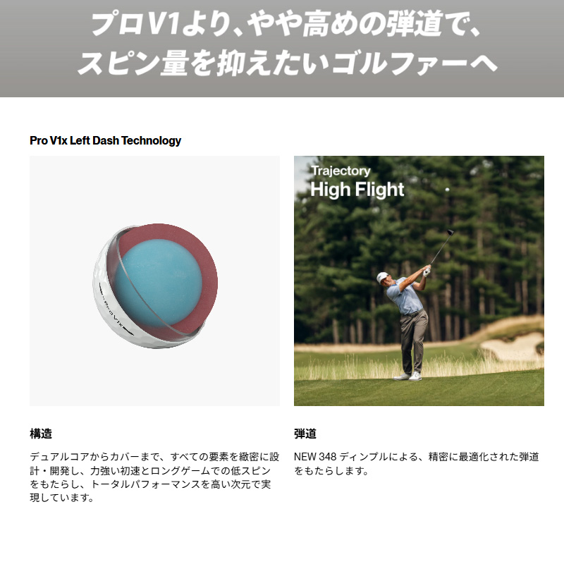 【3ダース】即日オウンネーム ゴルフボール 名入れ対応 タイトリスト Titleist PROV1X レフトダッシュ 2026モデル 3ダース_6