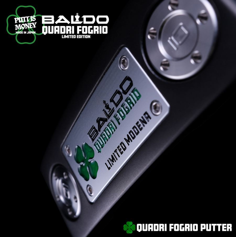 特価　在庫のみ　BALDO バルド クアドリフォリオパター QUADRI FOGRIO PUTTER LIMITED EDITION 送料無料